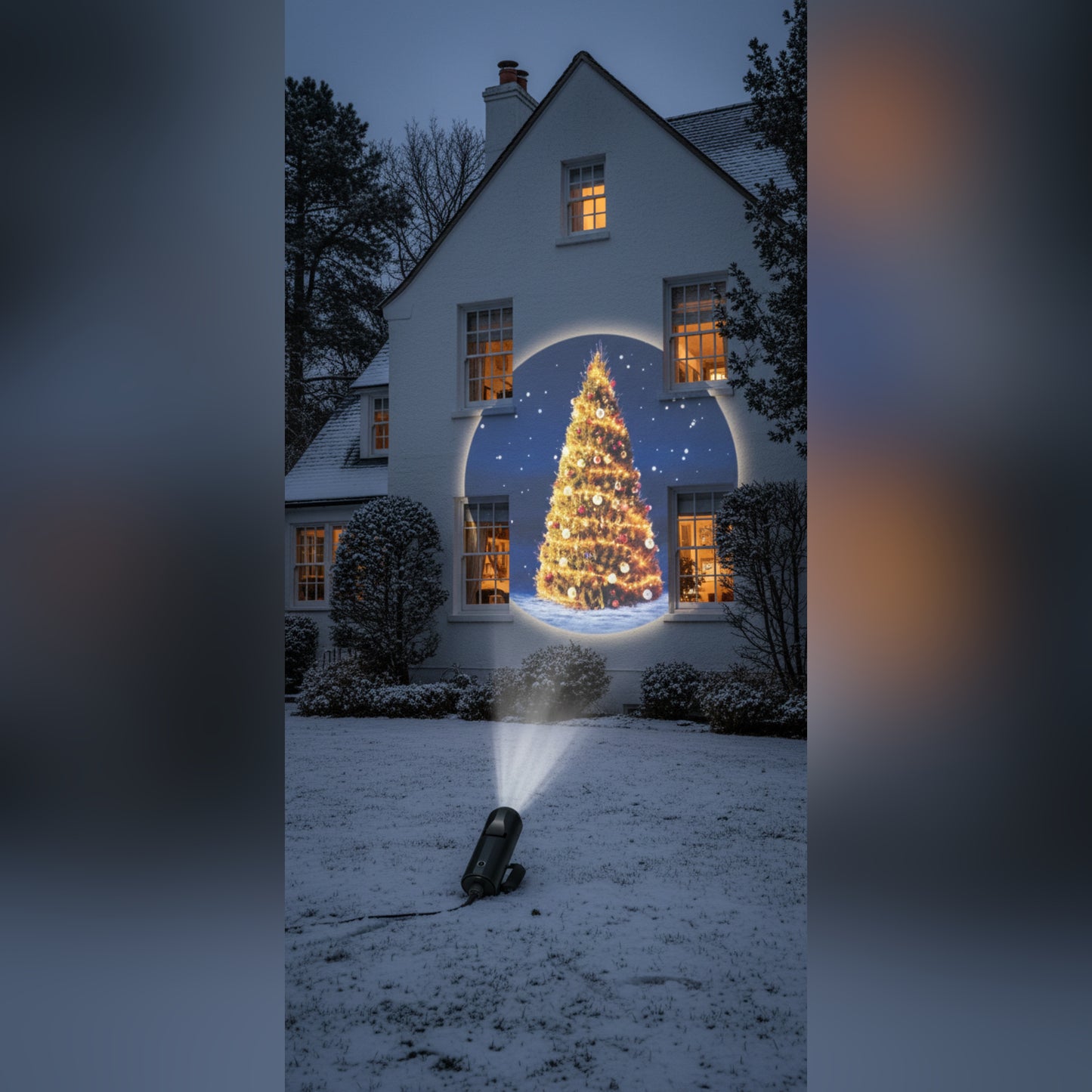 Christmas tree projection light