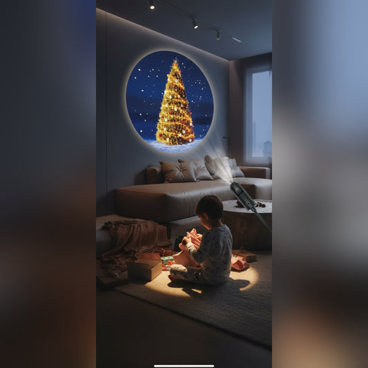 Christmas tree projection light