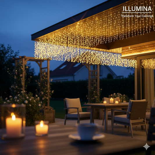 Professionnal Solar Led Curtains/Cascading - 8 modes