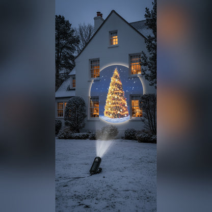 Christmas tree projection light