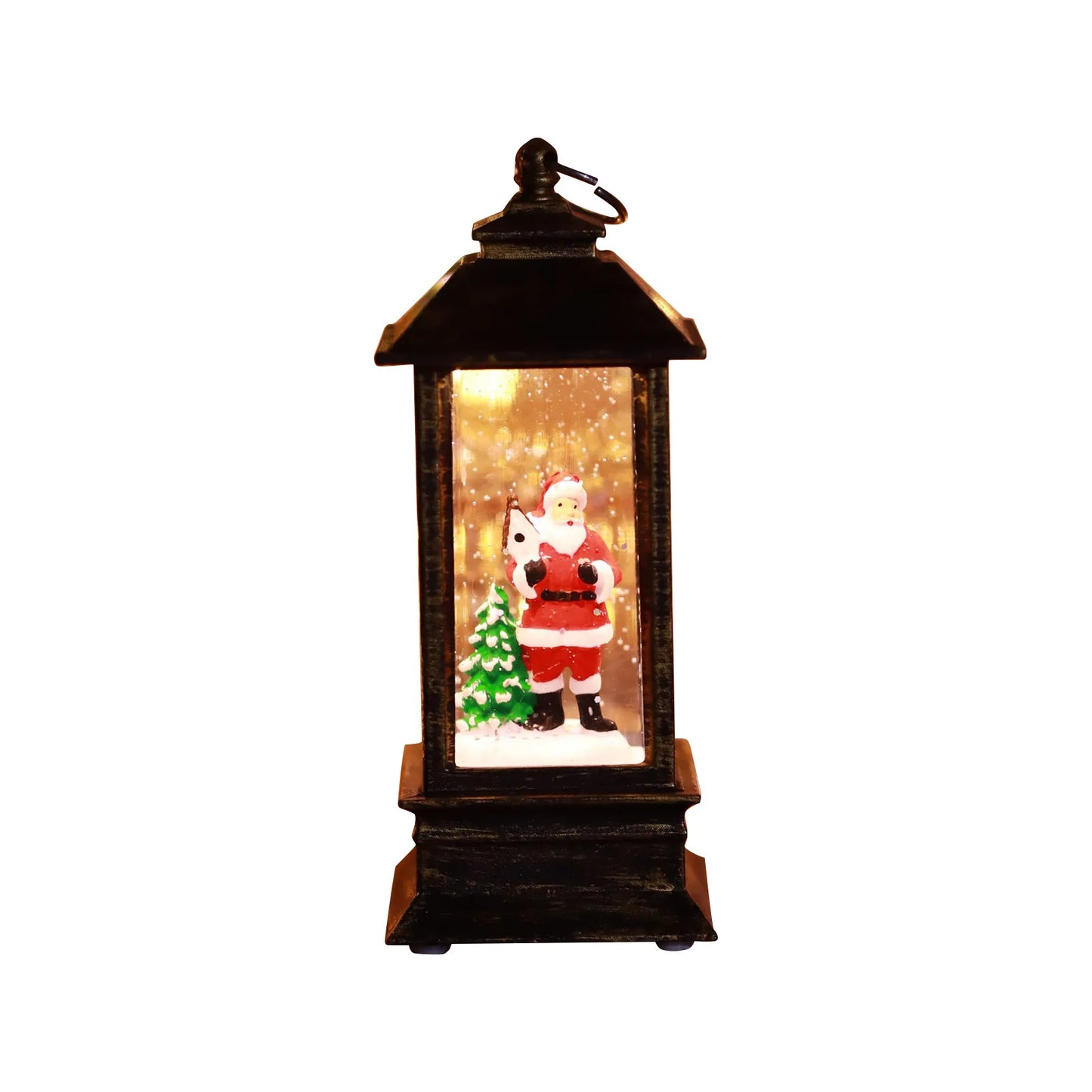 Christmas Little Night Lamp Festive Warm White LED Light Lantern Decoration Indoor Outdoor Home Garden Table Ornament Gift new